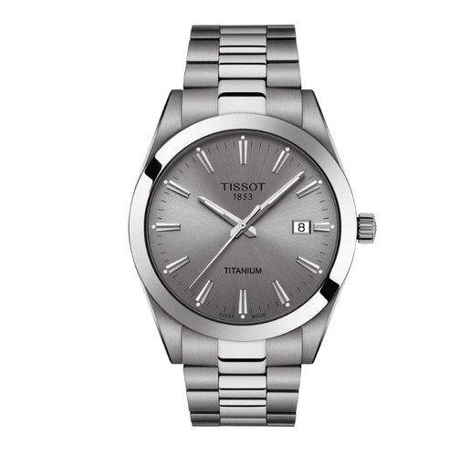 Tissot gentleman grey dial - gentleman,