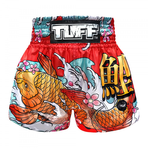 Tuff muay thai shorts rote - thai,