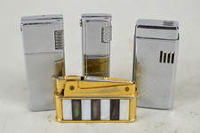 4 ALTE GAS FEUERZEUGE FÜR SAMMLER