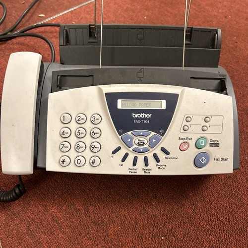 Brother fax t104 normalpapier - brother, fax-t104