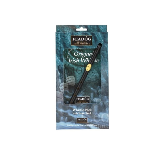 Tin whistle feadog - black, d
