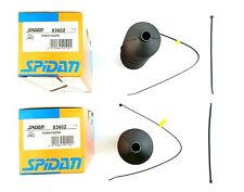 2x SPIDAN 83602 Faltenbalgsätze Antriebswelle für FORD Escort Fiesta MAZDA 121