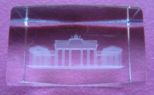 Glasquader mit Lasergravur