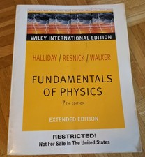 Fundamentals of Physics  -