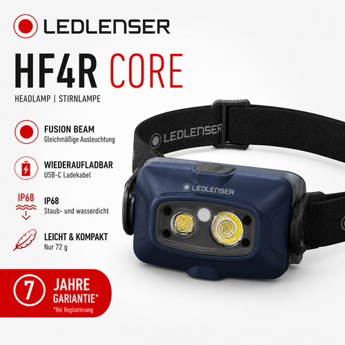 Ledlenser hf4r core - core, stirnlampe