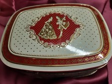 Blech Dose tanzendes Paar Eduscho Kaffee