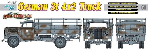Cyber hobby 6670 german 4x2 - cyber-hobby, 3t