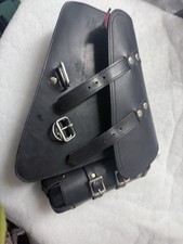 leder tasche harley davidson Einseitige Schwingentasche mit Alu Flasche