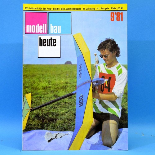 Modellbau heute 1981 gst ddr - 9,