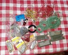 HO Konvolut von Stecker, OVP, Querlochstecker, Kabel, Funkentstörung und mehr