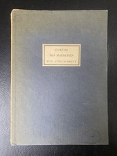 Goethe: Das Märchen – Avalun-Druck – mit signierter Lithographie Max Slevogt