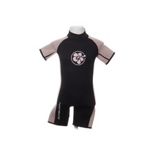 Zunblock, Neoprenanzug, Größe: 110/116, Schwarz/Pink, Print, Scuba, Mädchen #Ev4