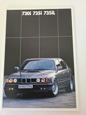 BMW E32 - 730i 735i 735iL - Prospekt / Katalog / Broschüre 02/1987 (AU1701)