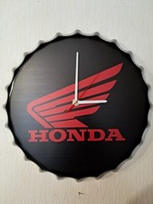 Kronkorken Uhr HONDA  ca .40cm