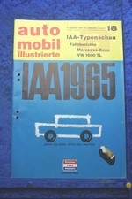 Automobil Illustrierte 18/65