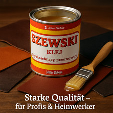 SCHUHKLEBER Polsterkleber UNIVERSALKLEBER 0,8L Leder Gummi SCHUHREPARATUR Kleber