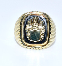 Siegelring aus 333 Gold (8