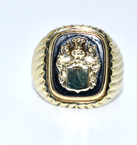 Siegelring aus 333 - , gold