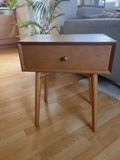 Nachttisch Beistelltisch Nachtschrank Vintage-Optik Holz Sehr Guter Zustand