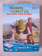 V.Smile Pro Lernspiel vtech Shrek der Dritte Die Suche nach Arthus