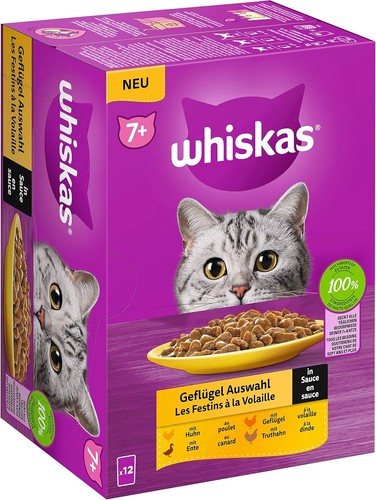 Whiskas katzenfutter - 7+,