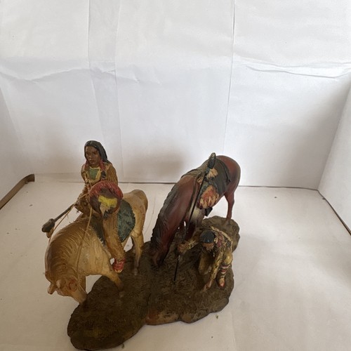 Figurengruppe indianer - figurengruppe,