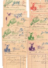 9 St. Litho Rechnung Franck