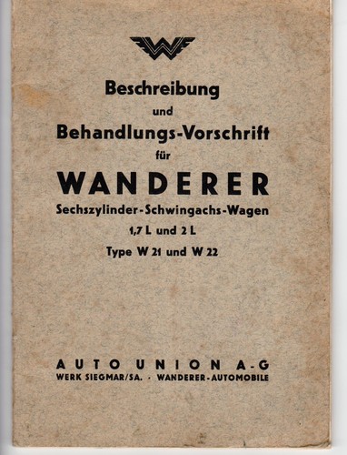 Wanderer und w 22 - wanderer,