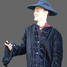 Gehrock - Mittelalter Samt