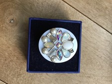 Swarovski Ring Gr.58 mit verschiedenen Steinen