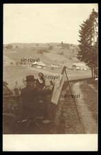 Painter in Front of Easel with