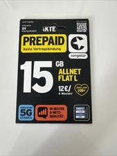 Congstar Prepaid Karte