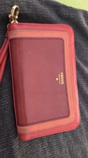 Fossil Portemonnaie rosa pink