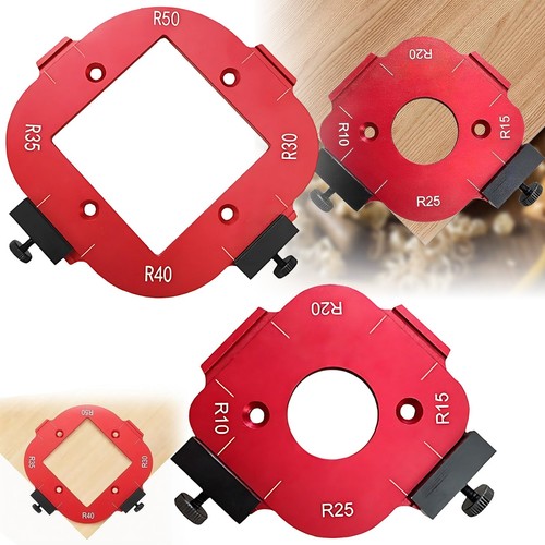 2pcs radius jig frässchablone - radius,
