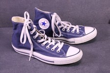 Converse All Star Classic Hi Herren Chucks Sneaker Gr. 41 blau weiß Canvas BC279