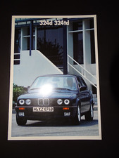 BMW Prospekt 324d 324 td v. 1/88