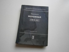 SIMSON Motorrad AWO 425 (Touren-AWO) originale DDR Betriebsanleitung von 1956