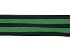 40mm Gummiband gestreift Gummilitze  Wäschegummi Hosengummi Bundgummi, farbig