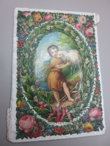 42150 antiker taufbrief oblate - 42150,