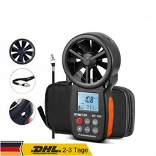 Digital Anemometer Windmesser Windgeschwindigkeit 30m/s Windtemperatur Handheld