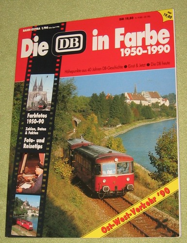 Bahn extra die db in - 1/90,,