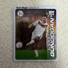 Ferrero WM 2014 Duplo Hanuta Kinder Sticker #27 İlkay Gündoğan