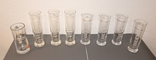 Becks veltins biergläser - 8x,