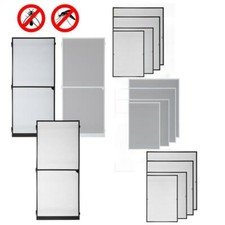 Fliegengitter Insektenschutz Fenster Tür Mückenschutz Alurahmen Mückengitter Set