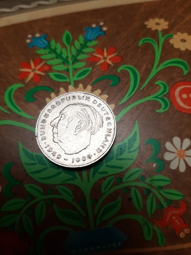 Deutsche mark 1987 theodor - deutsche, 1987,