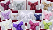 Satin Stuhlschleifen Tischläufer Schleifenband Stuhl Schleife Hochzeit 275 cm