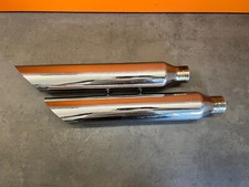Gehäuse Auspuff Endtopf Endtöpfe Harley Davidson Softail