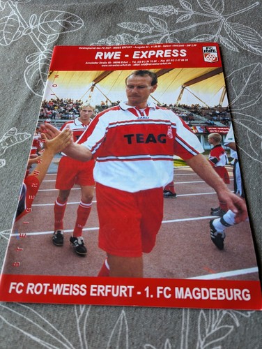 Programm rot weiss erfurt - rot-, erfurt-