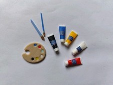 Miniatur Set Palette Malen