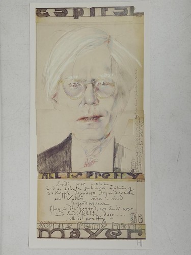 Horst janssen andy warhol - horst,